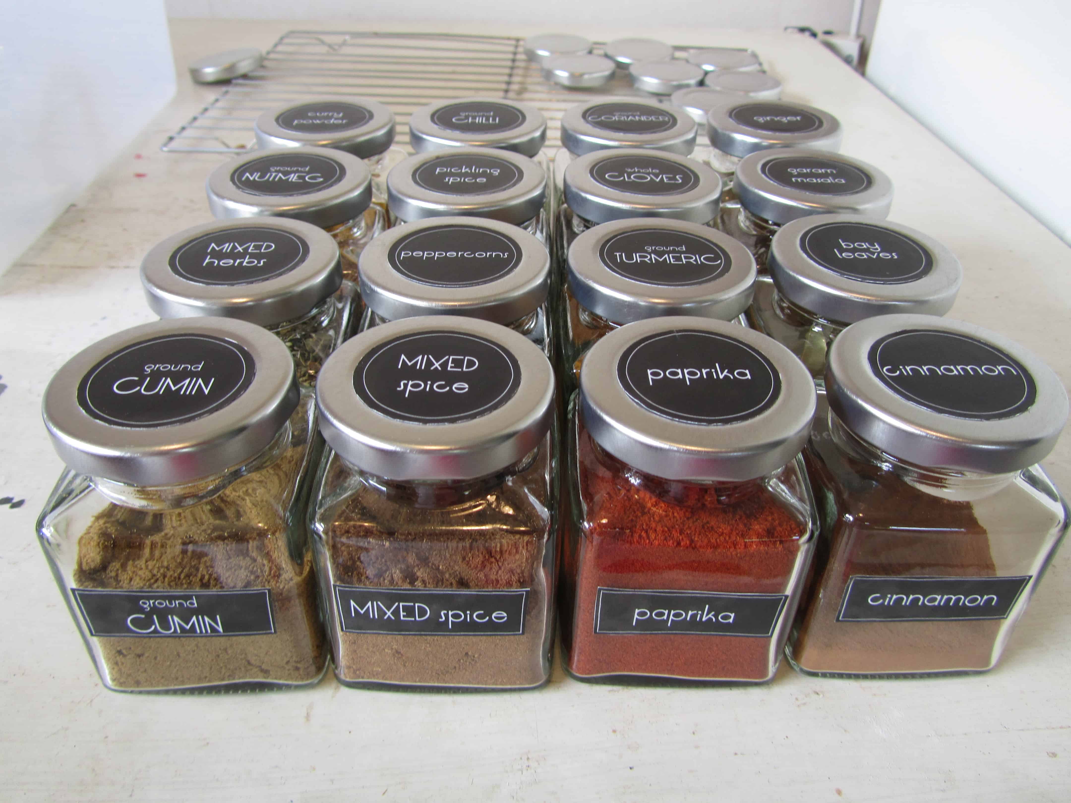 Spice Jar Labels  Printable Crafts – Everyday Dishes