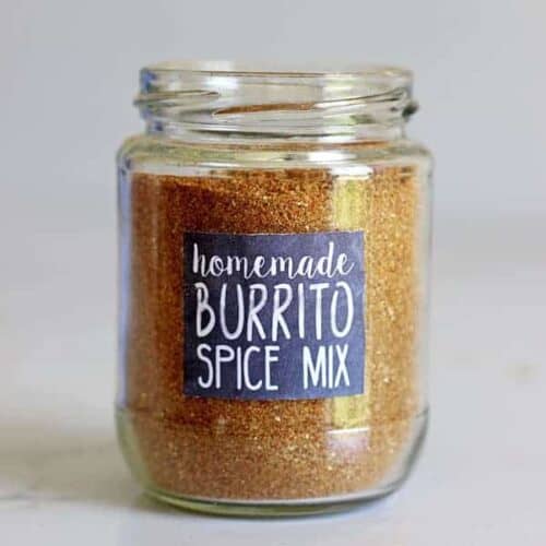 Homemade Burrito Spice Mix (with free printable labels) The Kiwi