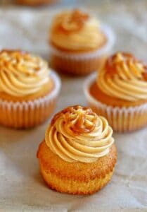 Triple Salted Caramel Cupcakes