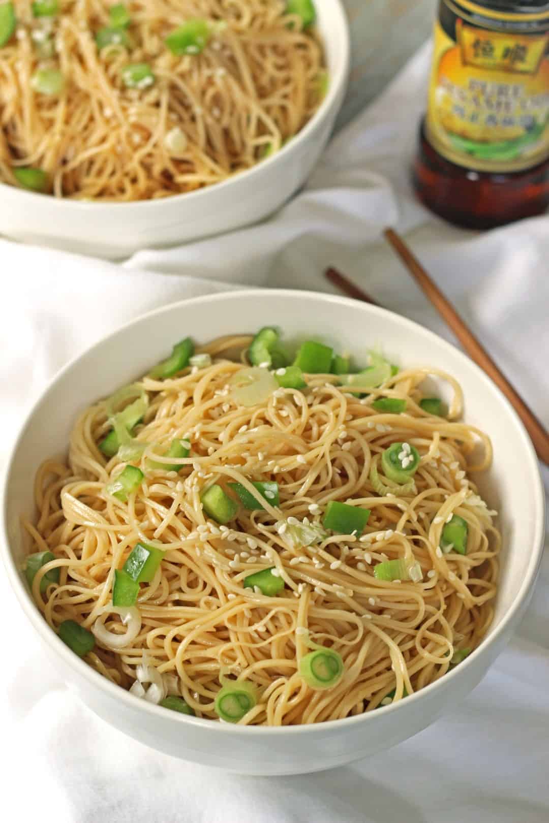 Simple Sesame Noodles The Kiwi Country Girl