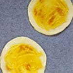 Blueberry & Lemon Curd mini galettes...YUM!