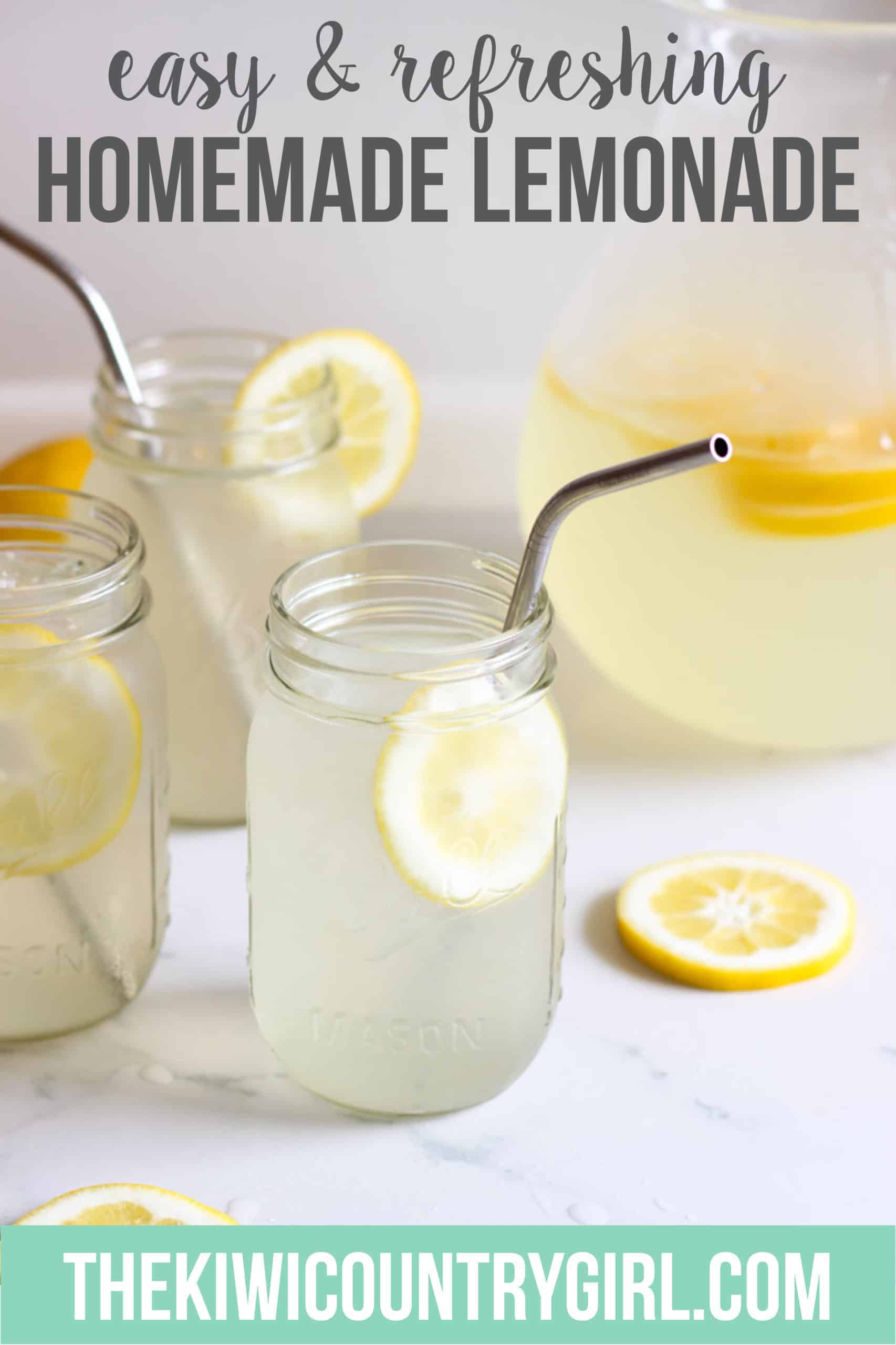 Homemade Lemonade - The Kiwi Country Girl
