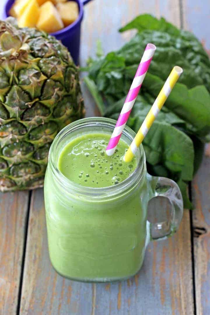 The perfect introduction to green smoothies. With coconut & tropical flavours you will never know there is spinach in it!