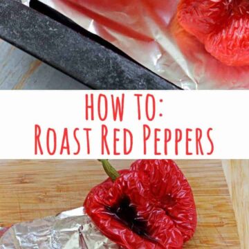 How to roast red peppers - you'll never buy them in a jar again!