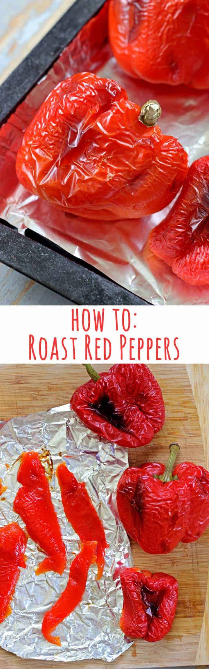 How to roast red peppers - you'll never buy them in a jar again!