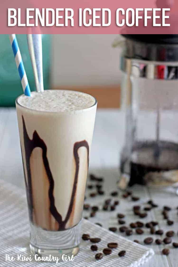 Blender Iced Coffee The Kiwi Country Girl