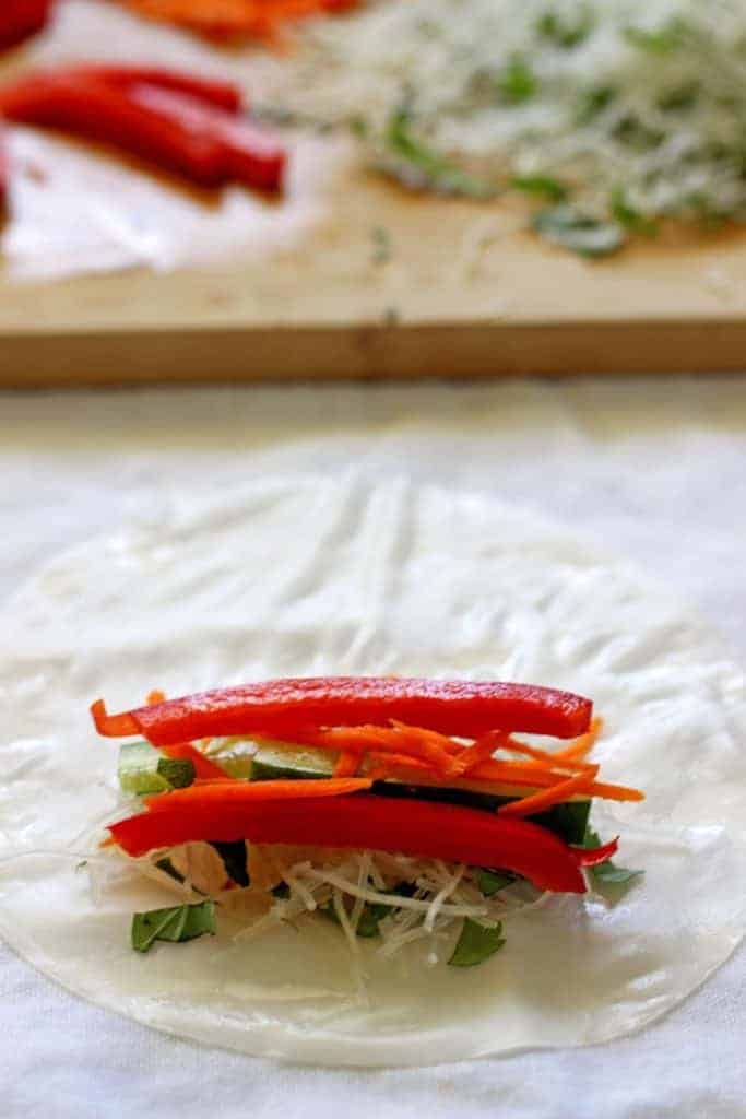 Vietnamese Rice Paper Rolls + Dipping Sauces The Kiwi Country Girl