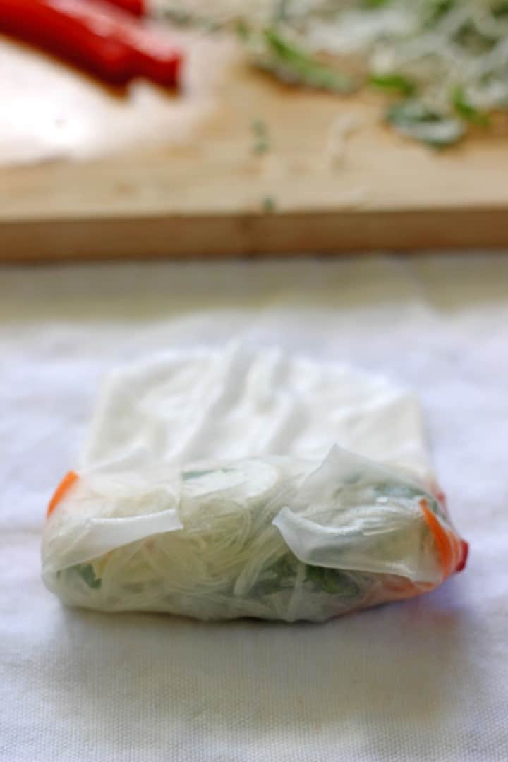 Fast, fresh & full of flavour, these Vietnamese style rice paper rolls are the perfect lunch or healthy dinner option.