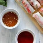 Fast, fresh & full of flavour, these Vietnamese style rice paper rolls are the perfect lunch or healthy dinner option.