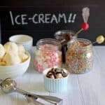 How to set up an ice cream sundae bar at home. Perfect for weddings, birthday parties or just because!