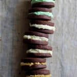 Homemade Oreos in all your favourite flavours - vanilla, mint & peanut butter!