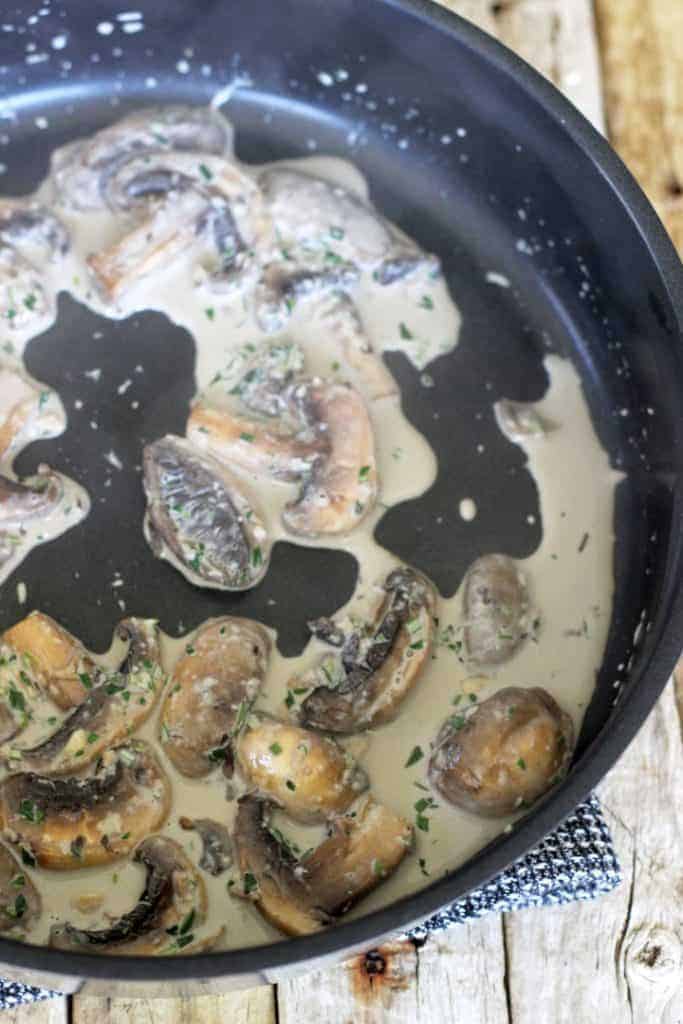 Simple Mushroom Pasta with Garlic, Herb & Butter Sauce The Kiwi Country Girl