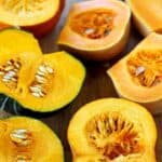 So that we can make all the pumpkin things let's learn how to roast a whole pumpkin and make homemade pumpkin puree...with minimum fuss!