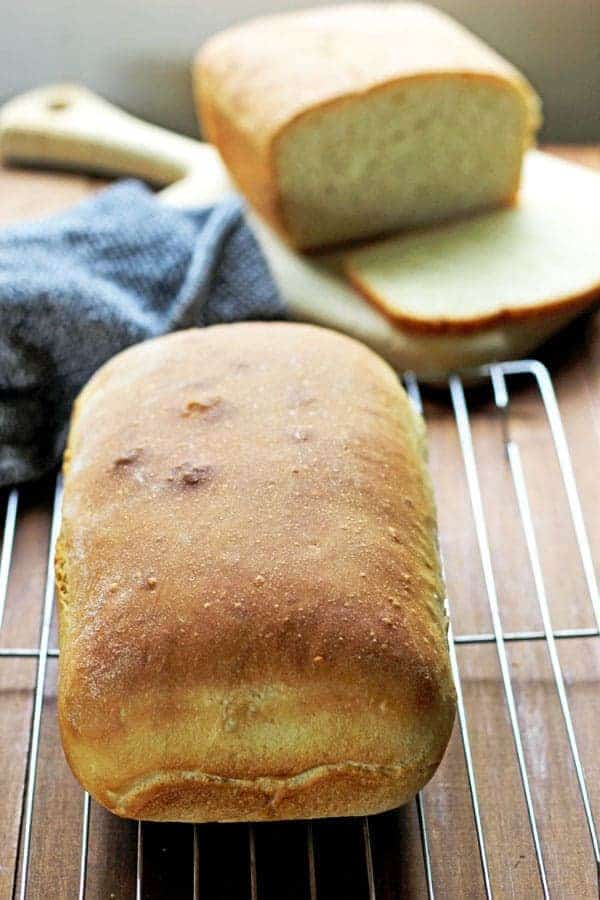 A simple recipe to help you master the basics of bread making - my favourite easy homemade white bread recipe! You'll be a master baker in no time! | thekiwicountrygirl.com