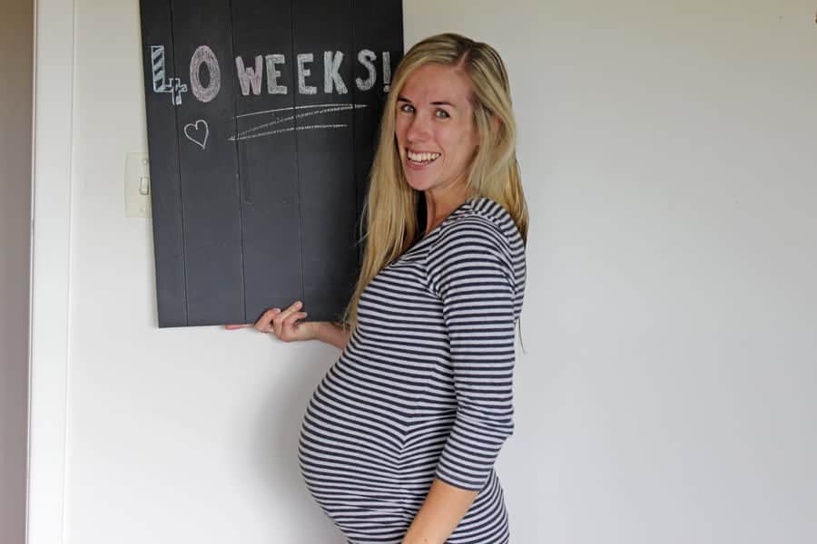 Update on Baby Mac - 40 weeks pregnant!! Now we are really counting down until arrival day! Lots of excited feelings happening now! | thekiwicountrygirl.com