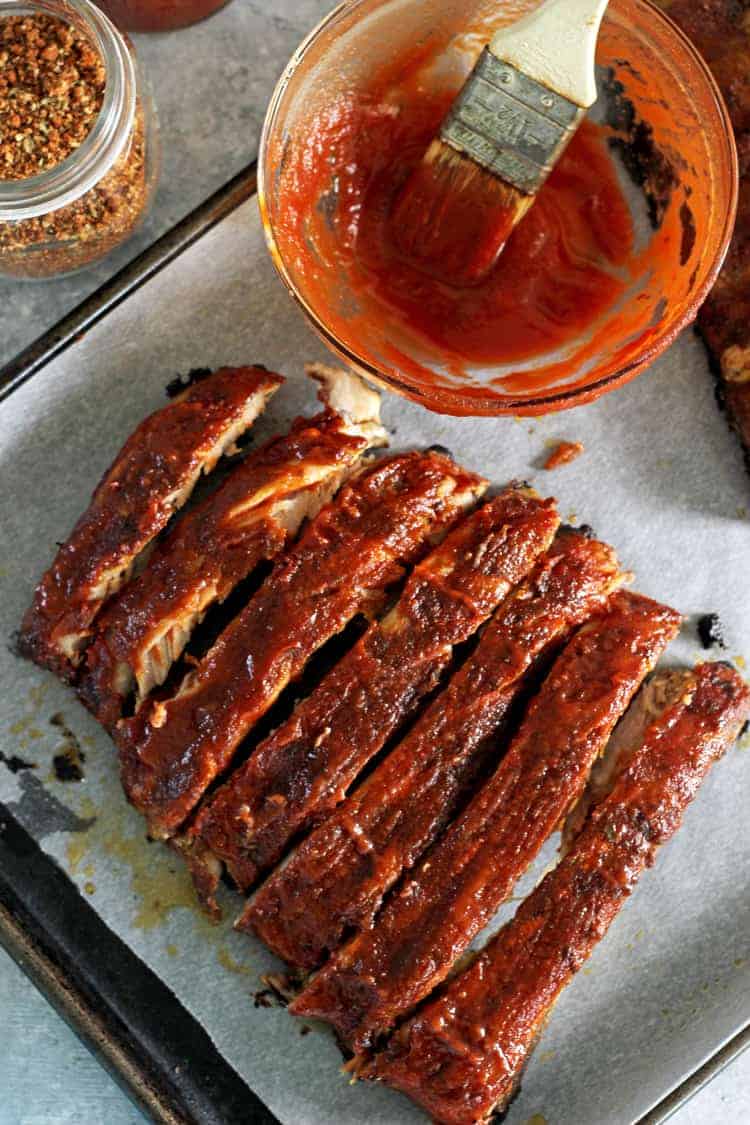 Oven Baked Bbq Pork Ribs The Kiwi Country Girl