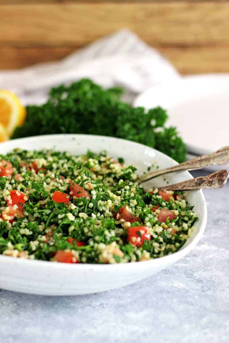 Easy Tabbouleh Salad Recipe - The Kiwi Country Girl