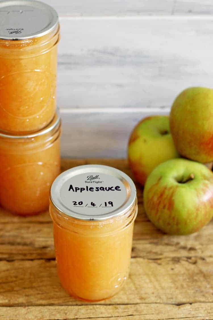 How to Can Applesauce (stewed apples) The Kiwi Country Girl