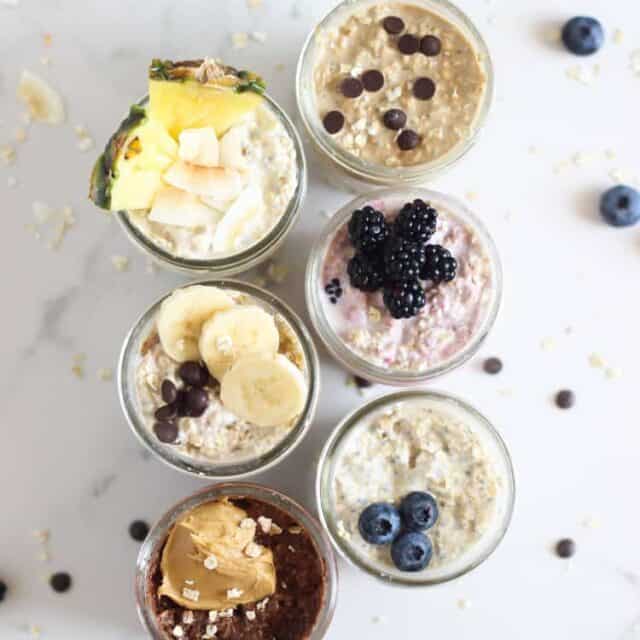How to make overnight oats + 6 flavour ideas! - The Kiwi Country Girl