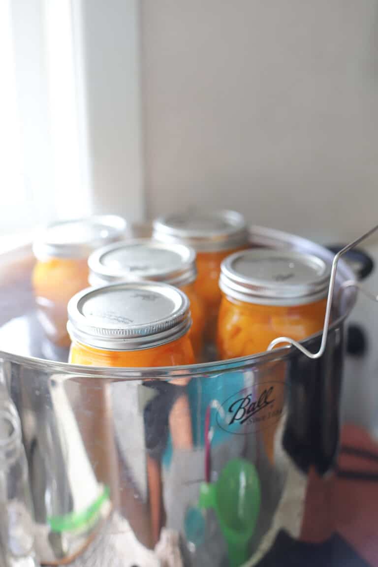 How to Bottle Peaches (water bath method) The Kiwi Country Girl