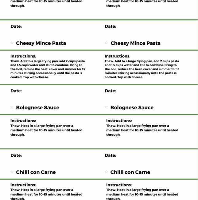 Easy Freezer Meals - 25 Dump Bag Recipes - The Kiwi Country Girl