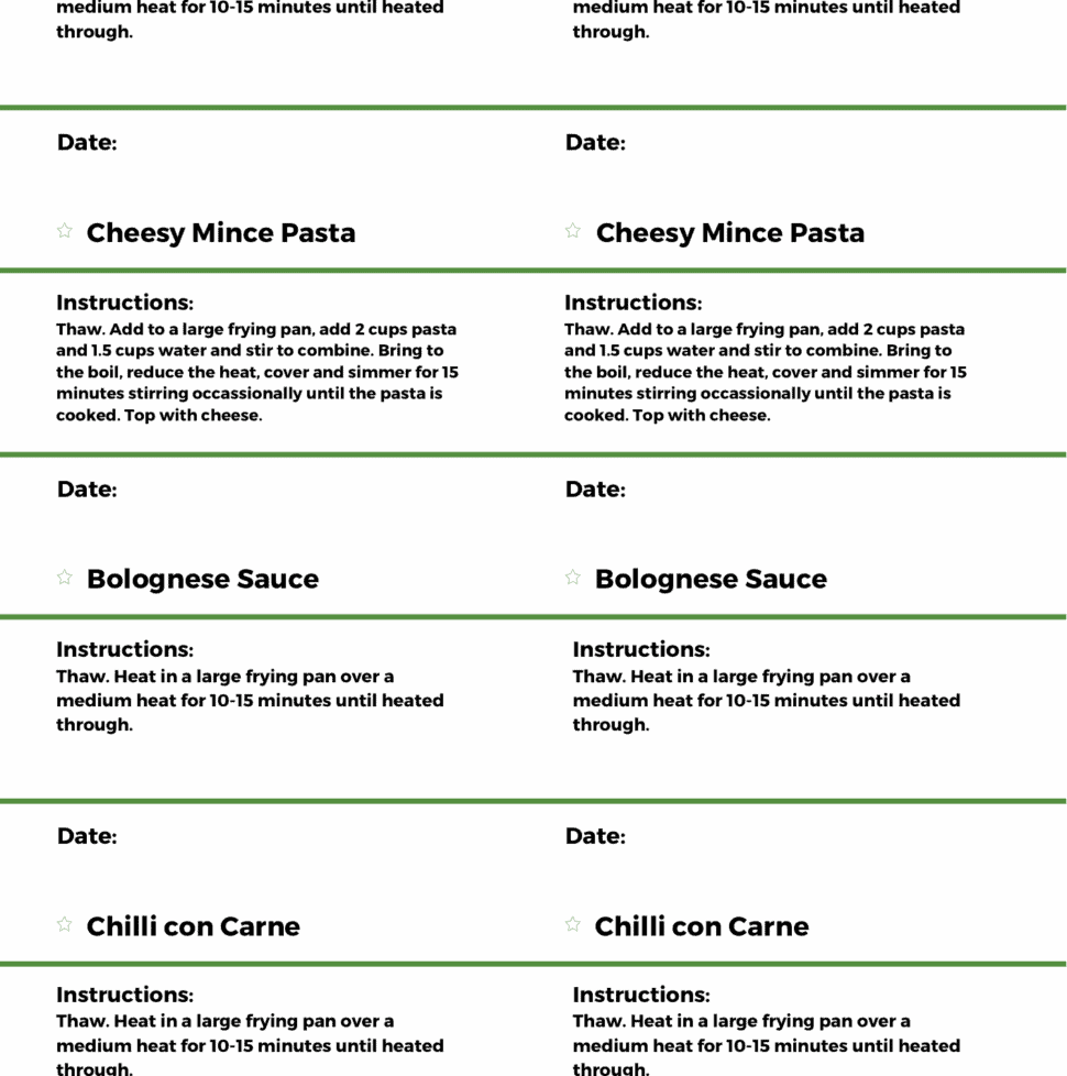 Easy Freezer Meals - 25 Dump Bag Recipes - The Kiwi Country Girl